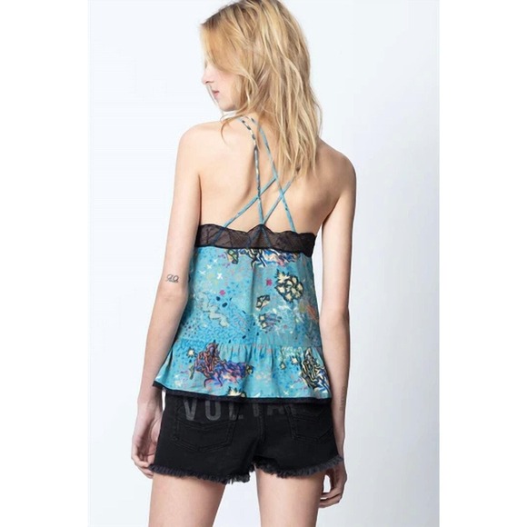 & Other Stories Blue & Black Dress - Women's Clothing-m - Picture 1 of 2